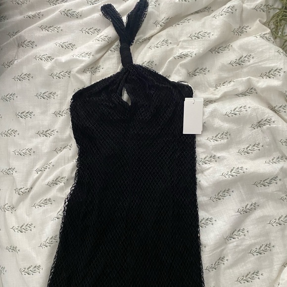 NWT Helmut Lang net black dress - Picture 6 of 6